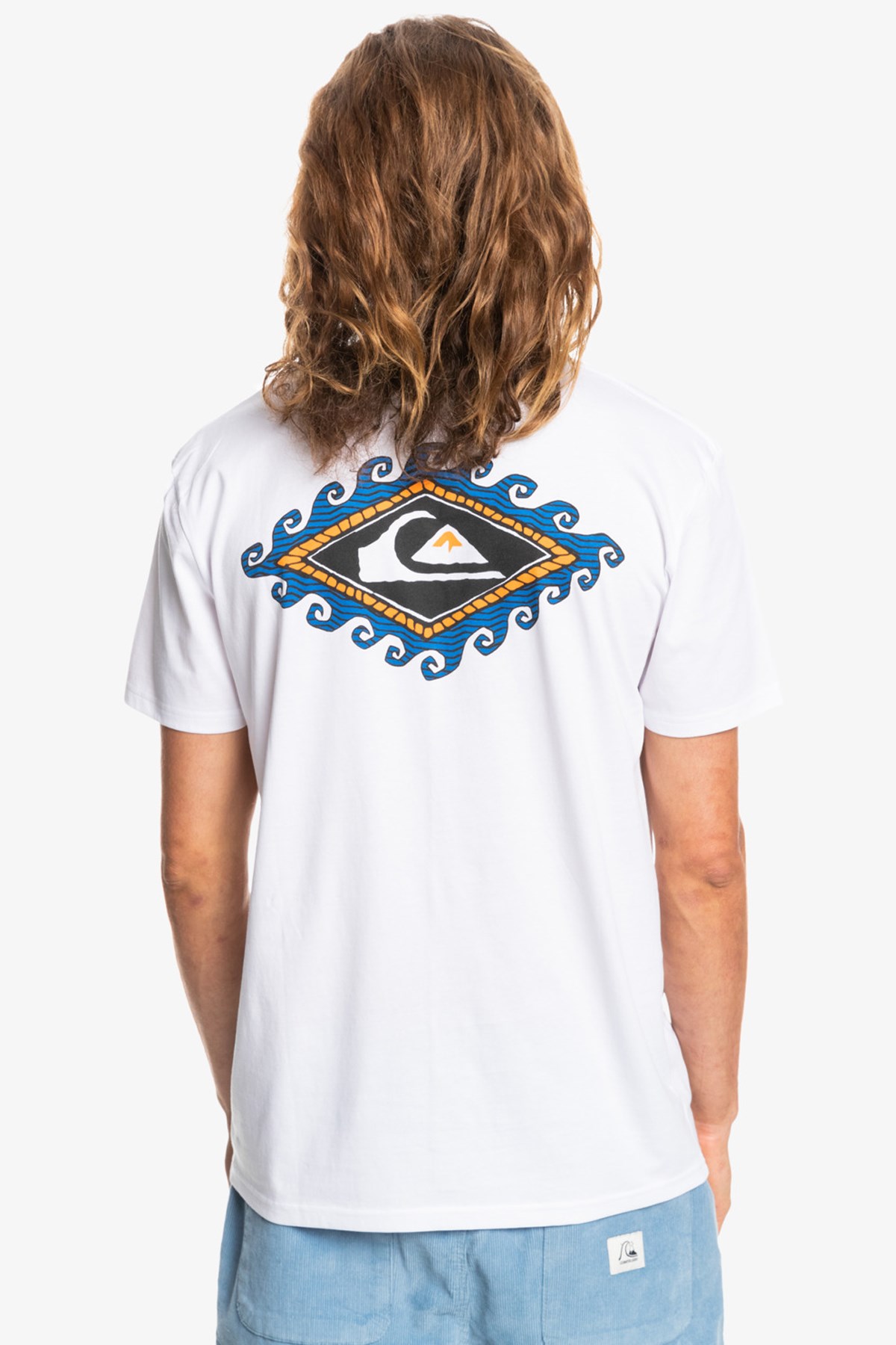 Quiksilver Mythic Limits Erkek Tişört EQYZT06667 Beyaz