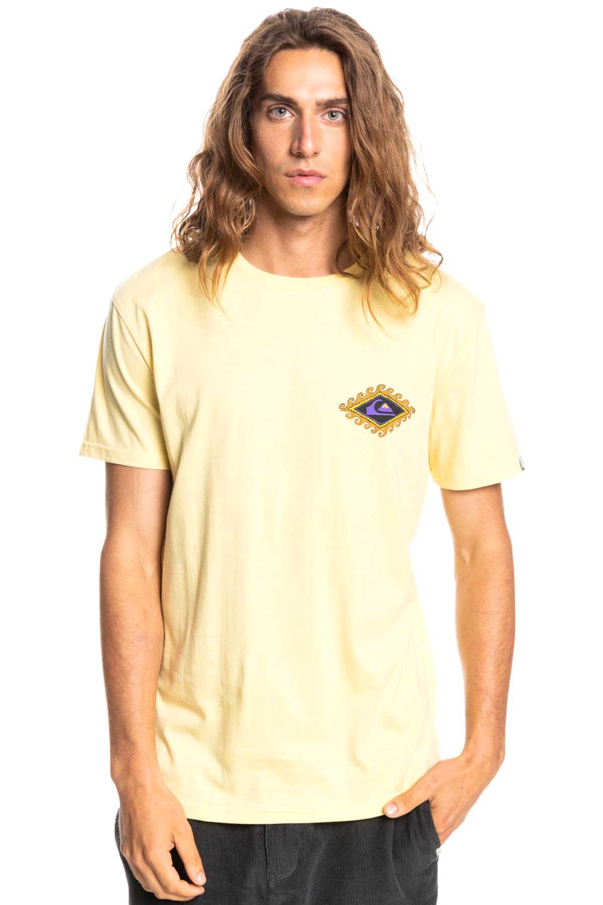 Quiksilver Mythic Limits Erkek Tişört EQYZT06667 Pudra