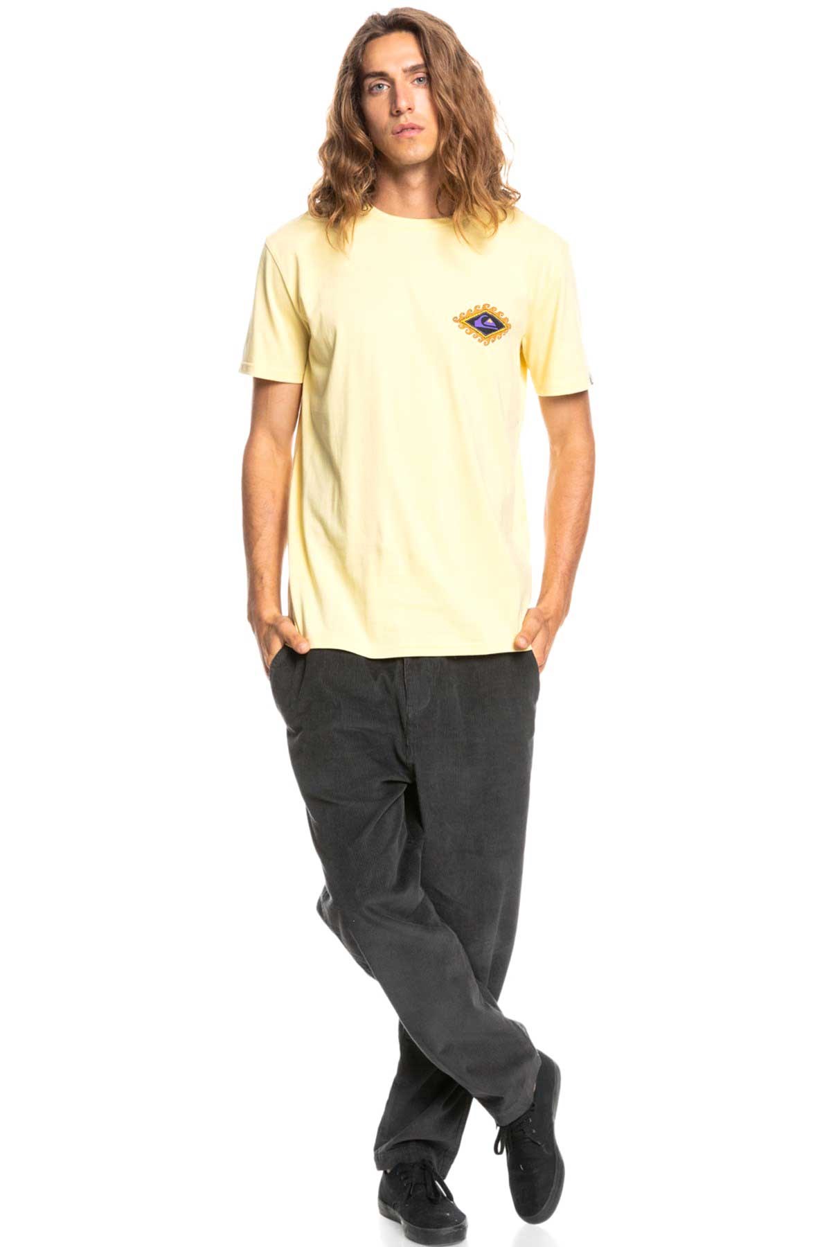 Quiksilver Mythic Limits Erkek Tişört EQYZT06667 Pudra