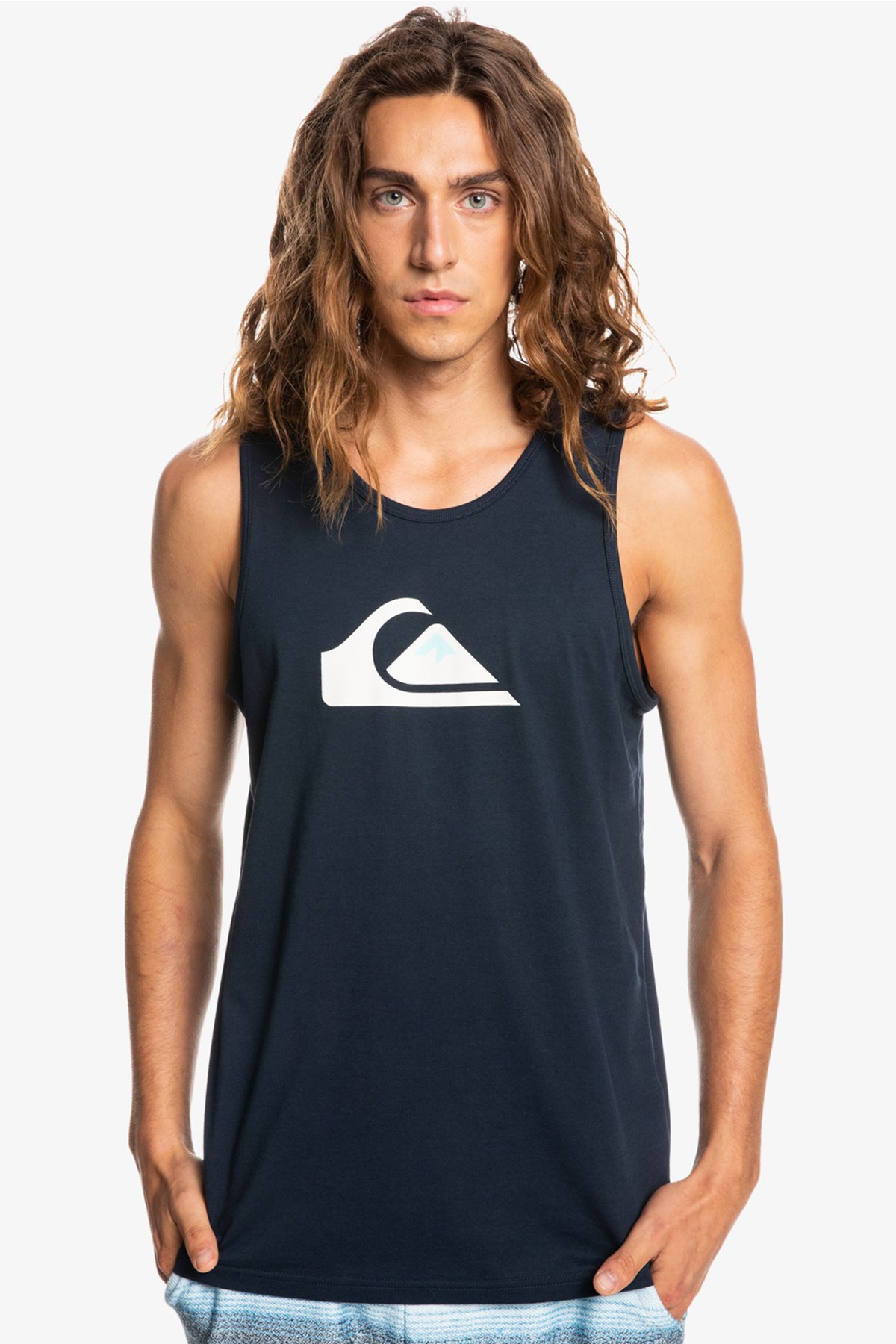 Quiksilver Comp Logo Erkek Atlet EQYZT06675 Lacivert