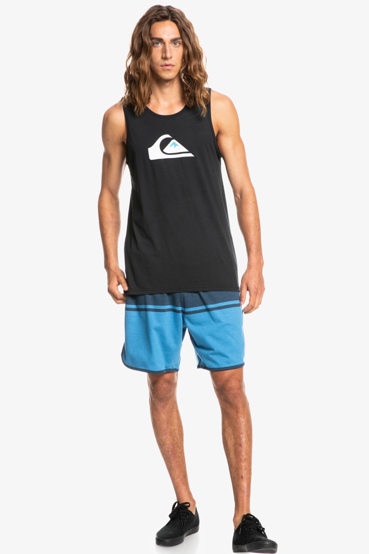 Quiksilver Comp Logo Erkek Atlet EQYZT06675 Siyah