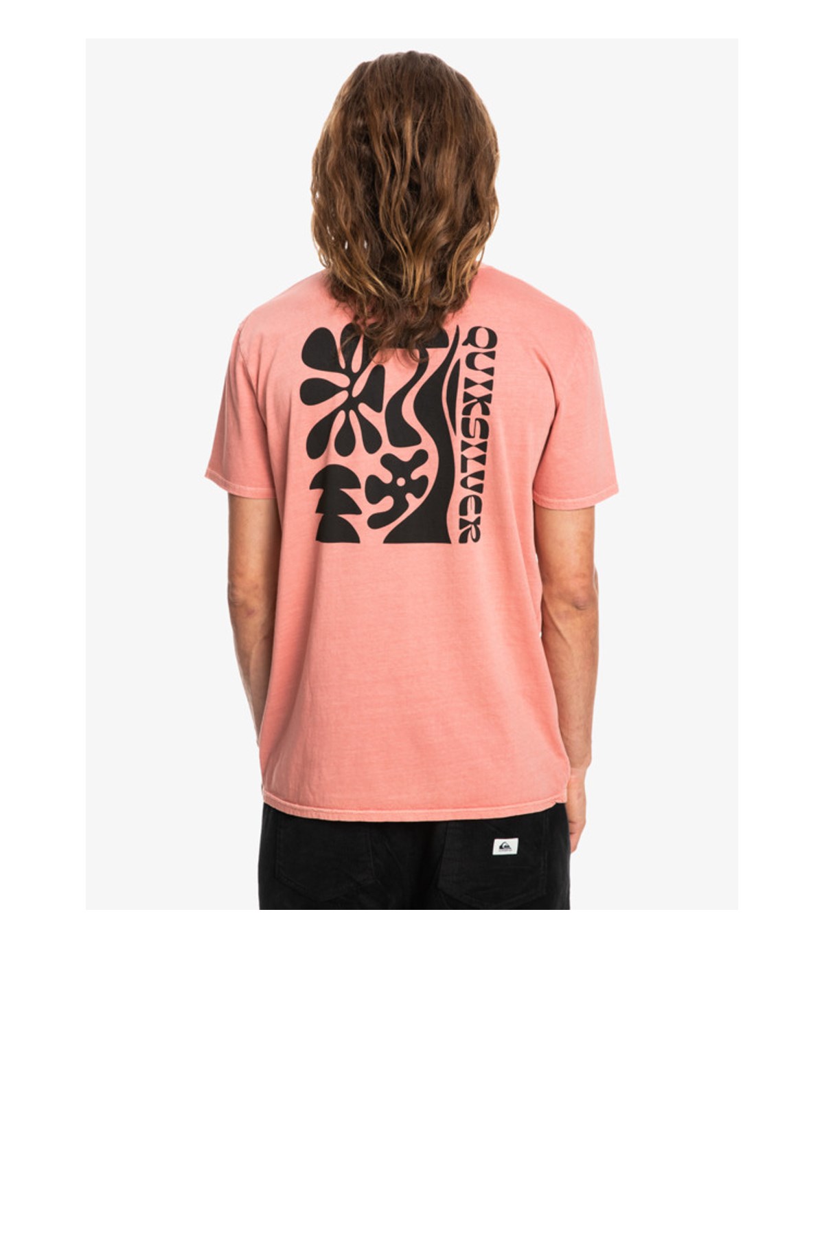 Quiksilver Be Still Ss Erkek Tişört EQYZT06685-MHW0 Pembe