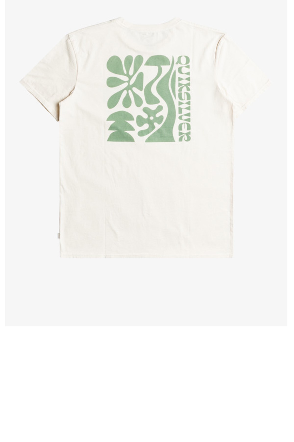 Quiksilver Be Still Ss Erkek Tişört EQYZT06685-WCL0 Ekru