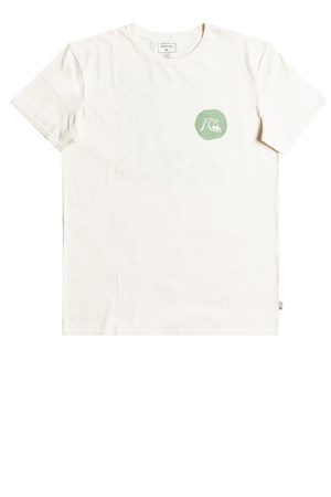 Quiksilver Be Still Ss Erkek Tişört EQYZT06685-WCL0 Ekru