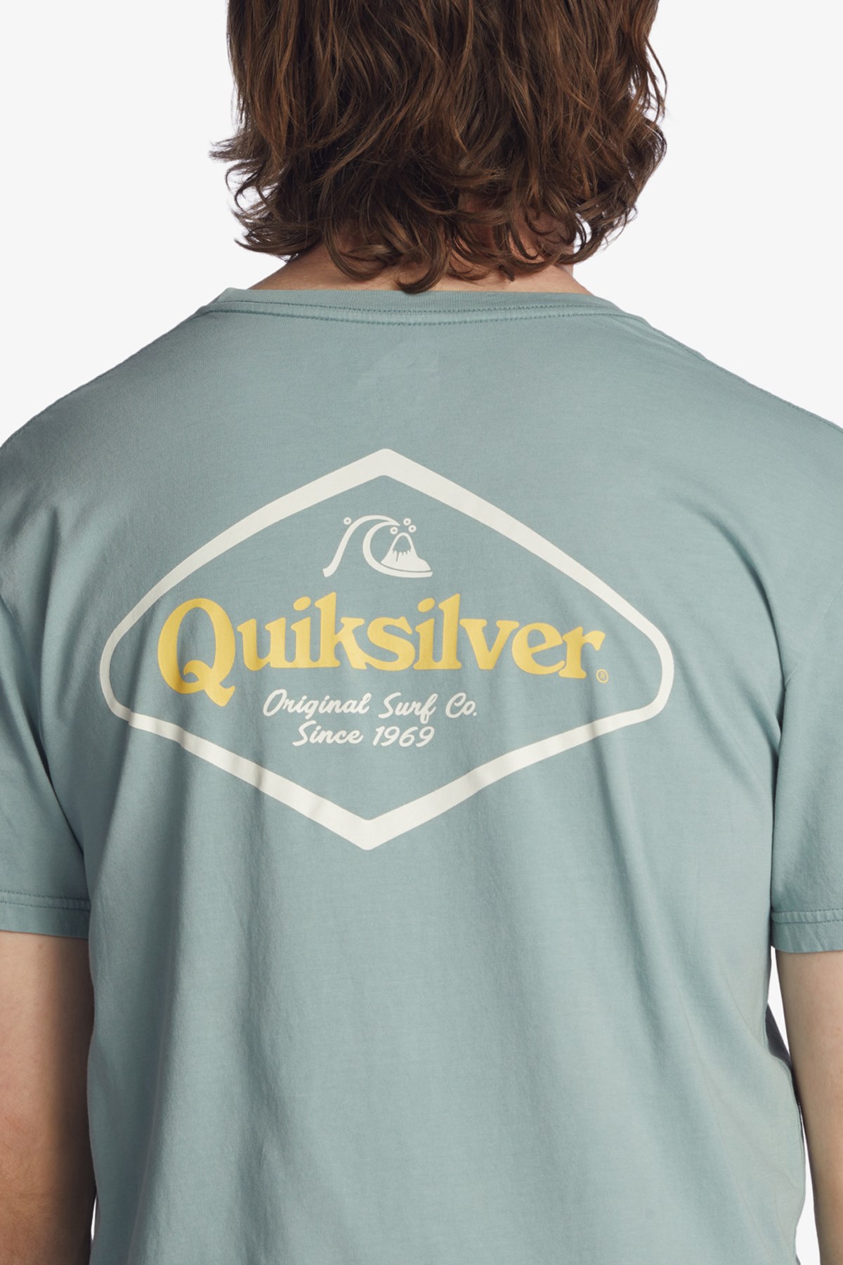 Quiksilver Stir It Up Erkek Tişört EQYZT06699 Yeşil