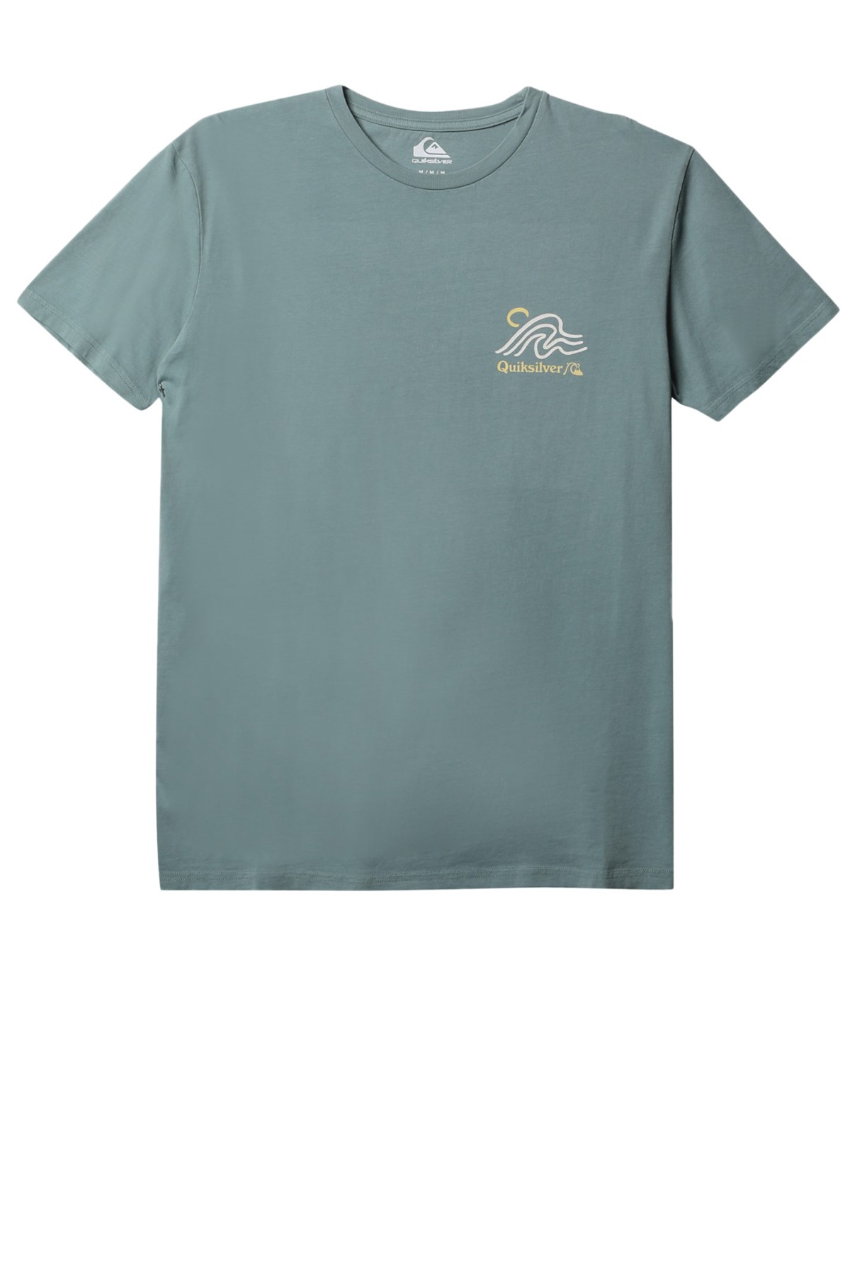 Quiksilver Slow Mover Erkek Tişört EQYZT06701 Yeşil