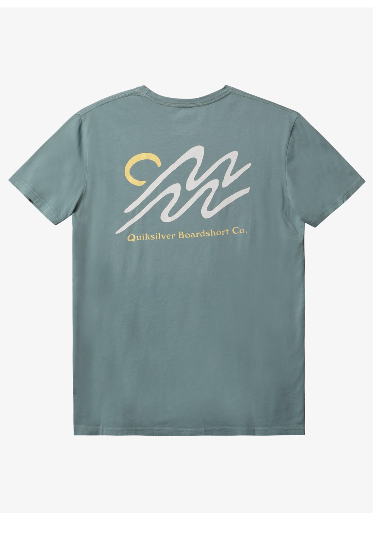 Quiksilver Slow Mover Erkek Tişört EQYZT06701 Yeşil