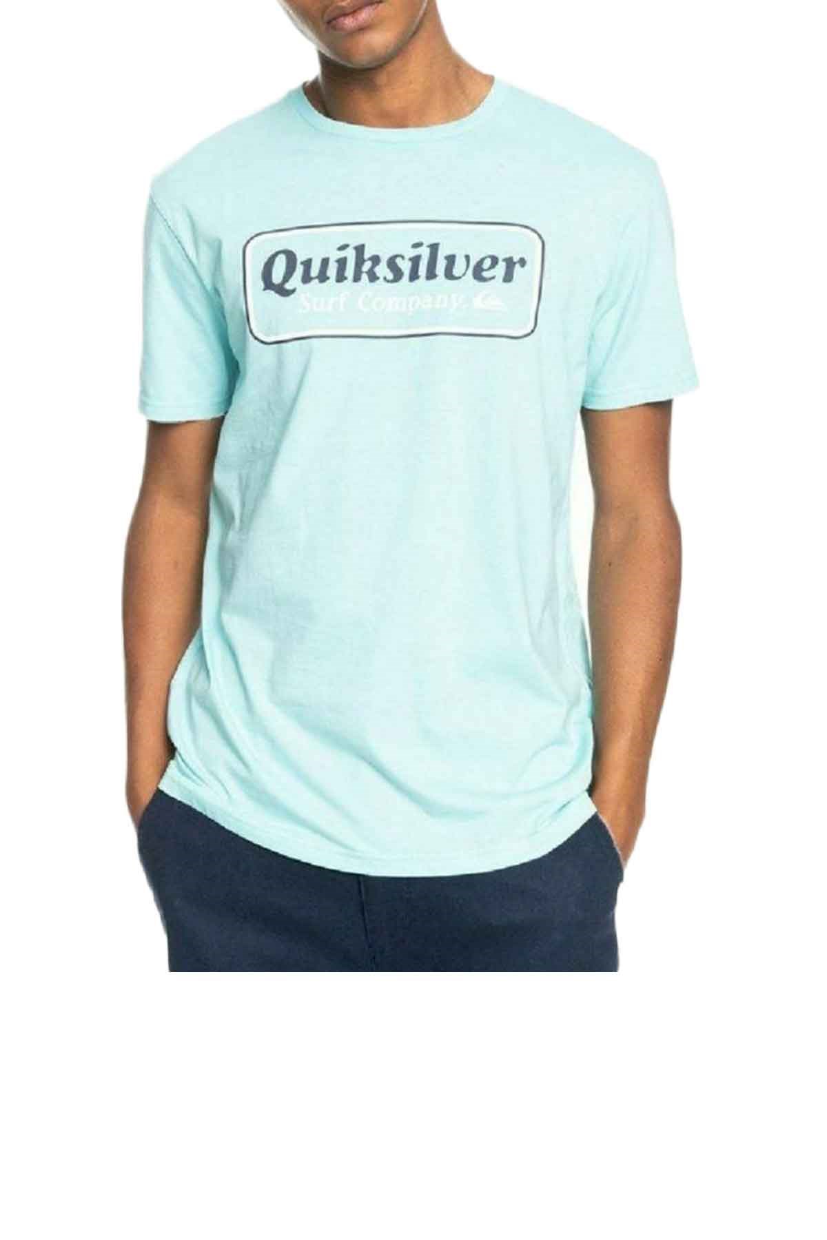 Quiksilver Border To Border Erkek Tişört EQYZT06709 Mavi