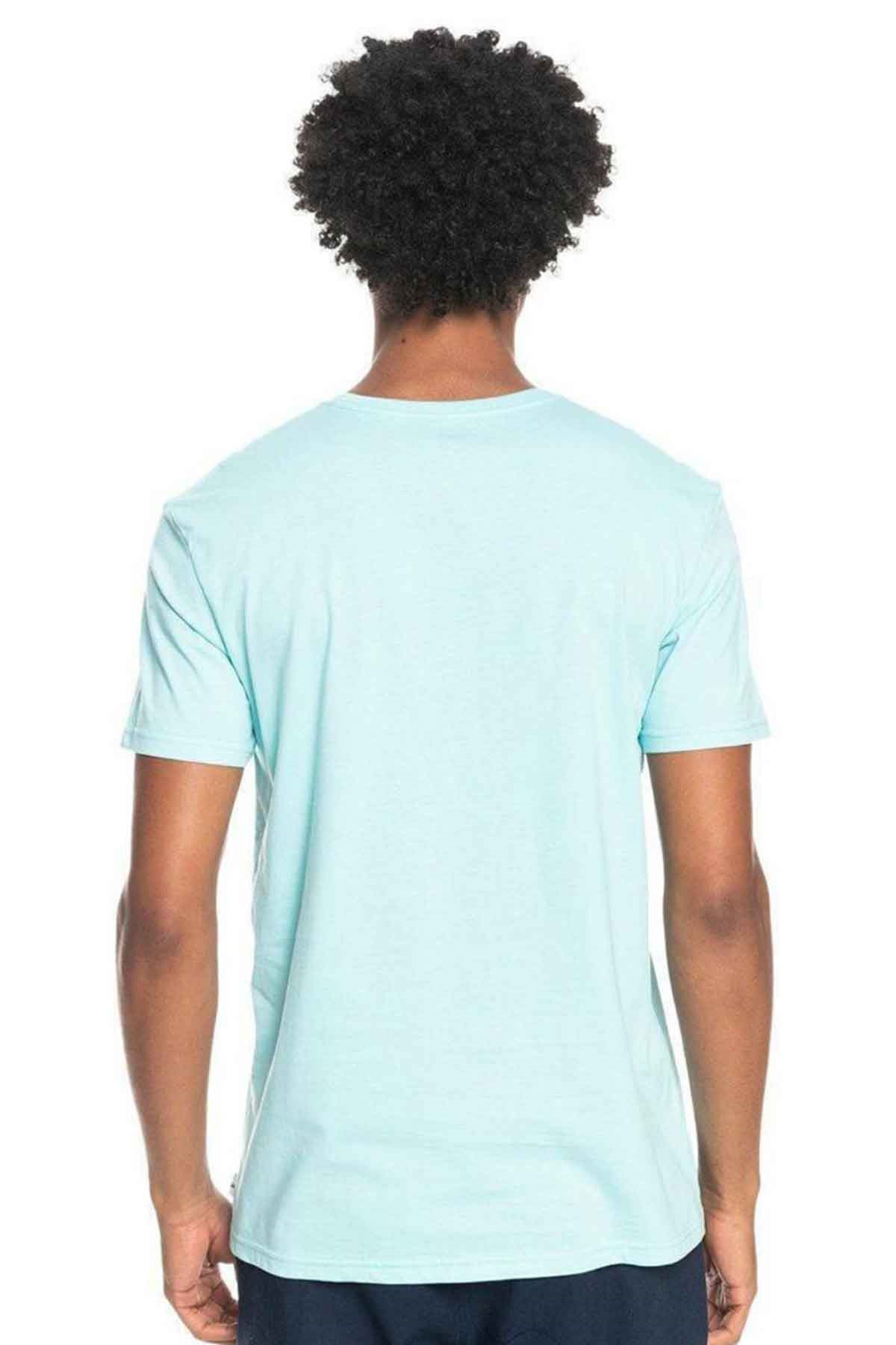Quiksilver Border To Border Erkek Tişört EQYZT06709 Mavi