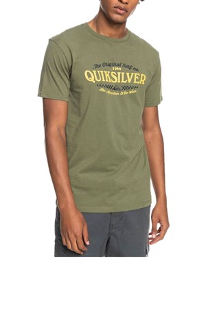 Quiksilver Border To Border Erkek Tişört EQYZT06709 Yeşil