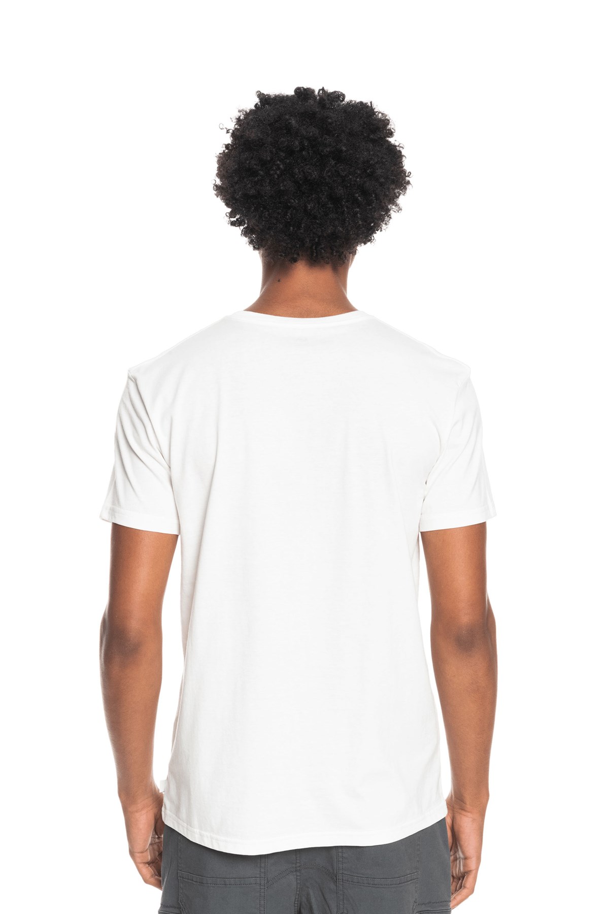 Quiksilver Border To Border Erkek Tişört EQYZT06709 Beyaz