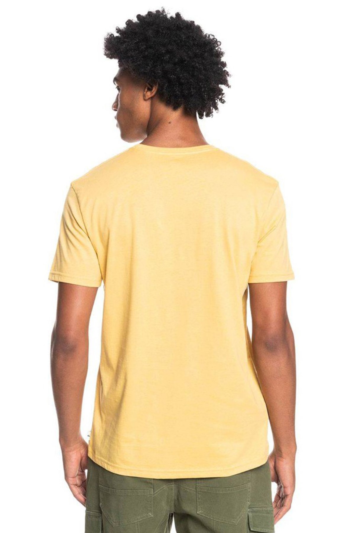 Quiksilver Border To Border Erkek Tişört EQYZT06709 Sarı