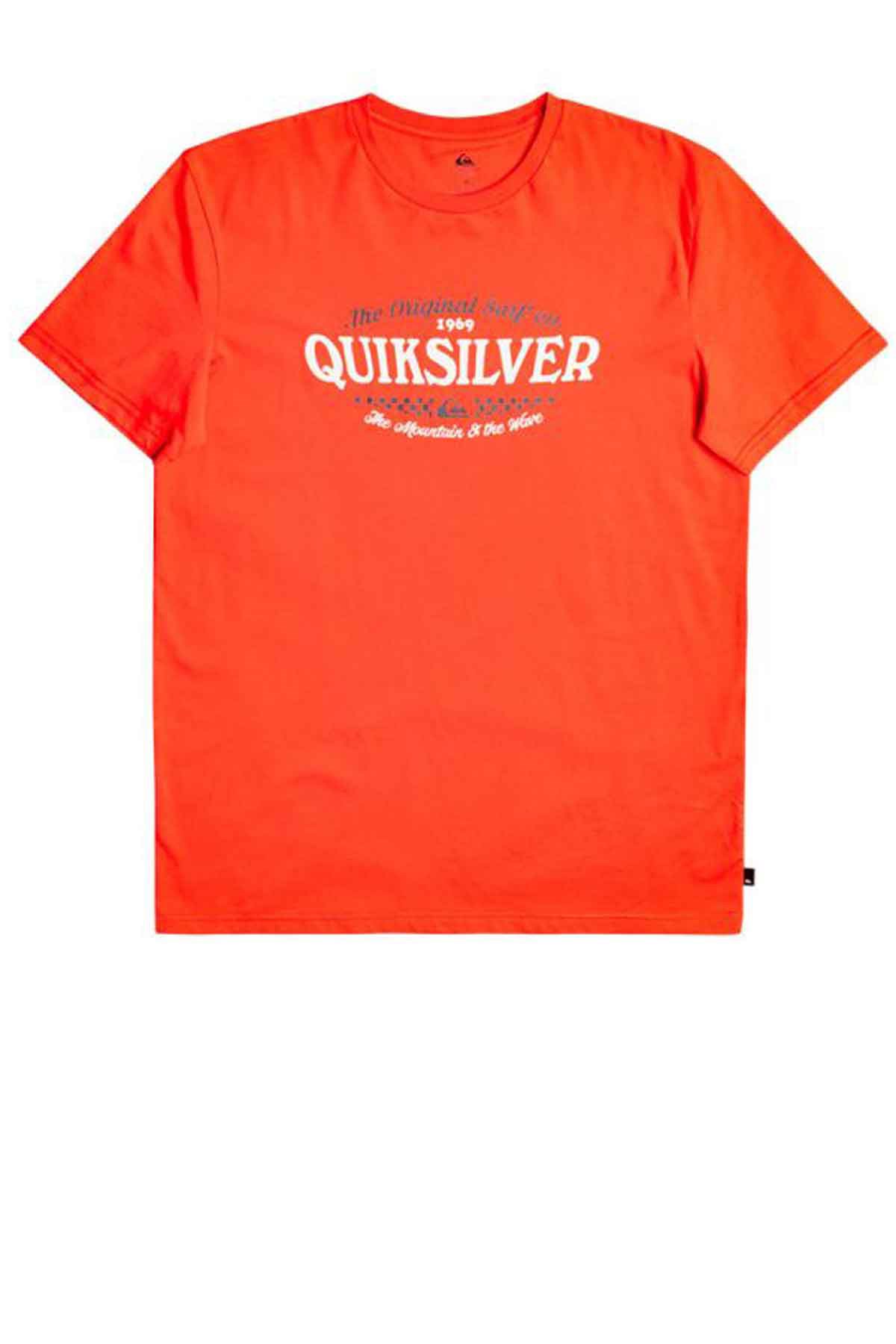 Quiksilver Check On It  Erkek Tişört EQYZT06710 Kırmızı