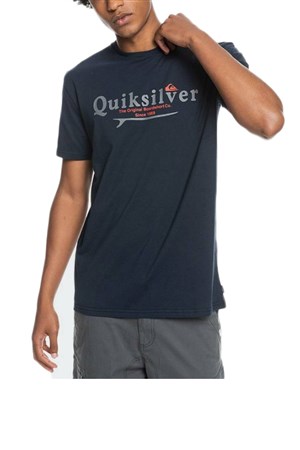 Quiksilver Silver Lining Erkek Tişört EQYZT06711 Lacivert