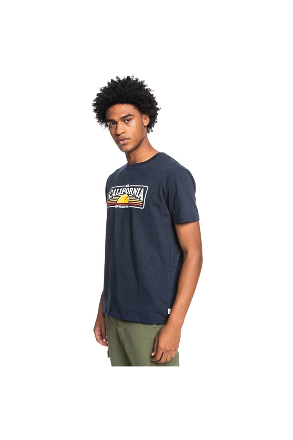 Quiksilver Ca Sunshine Erkek Tişört EQYZT06716 Lacivert