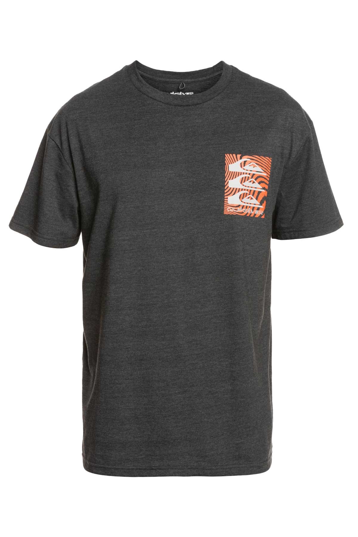 Quiksilver Warped Patterns Erkek Tişört EQYZT07205-KTA0 Antrasit