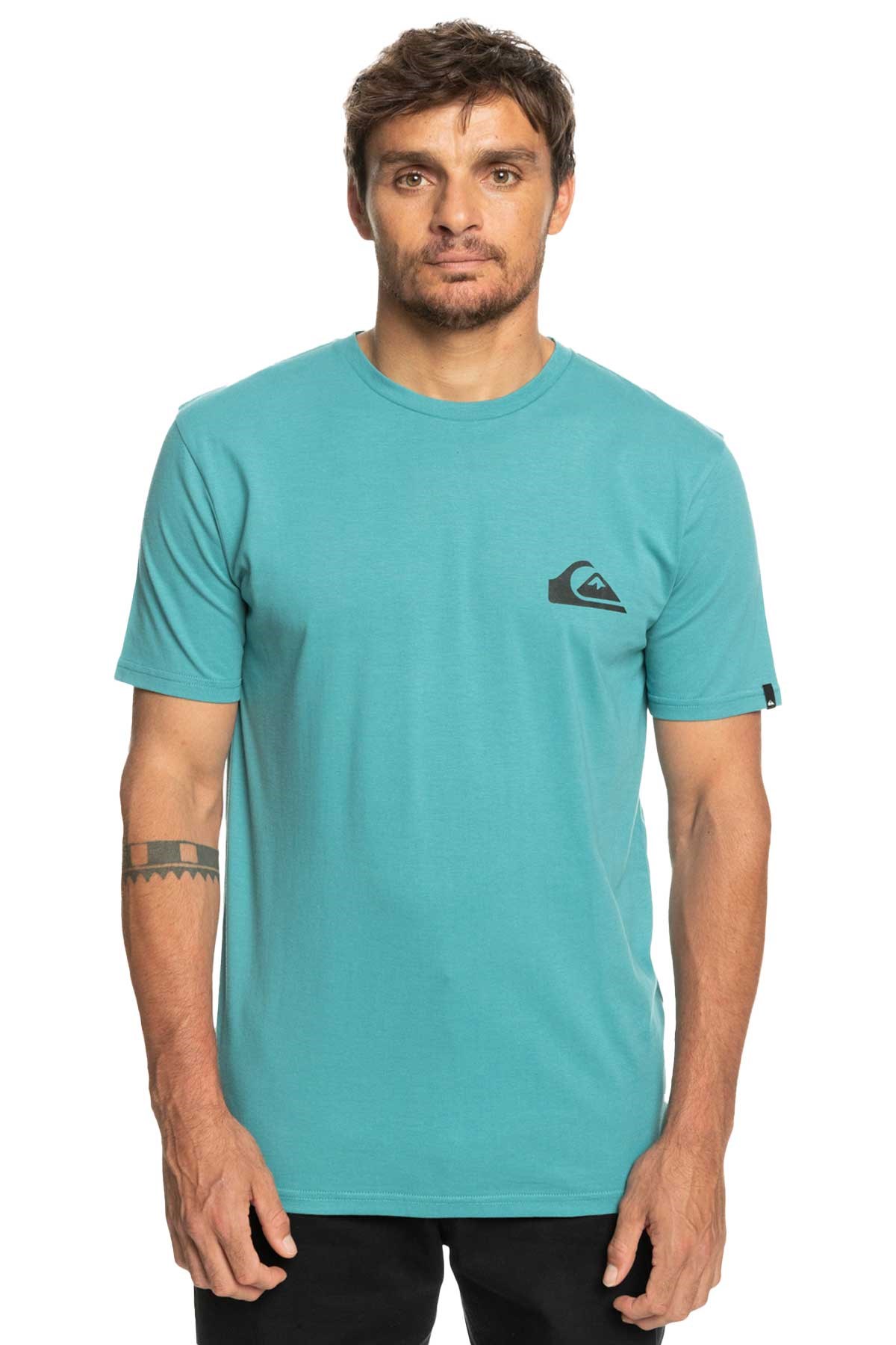 Quiksilver Mwminilogo Erkek Tişört EQYZT07215-BLZ0 Mavi