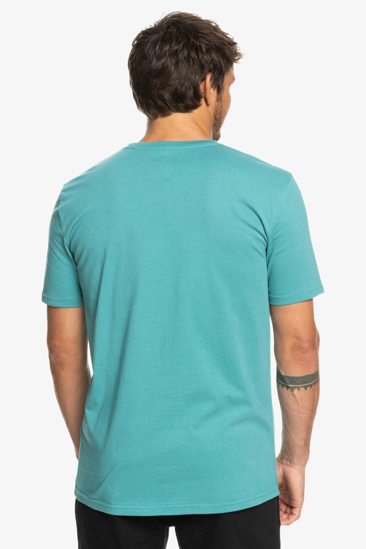 Quiksilver Mwminilogo Erkek Tişört EQYZT07215-BLZ0 Mavi