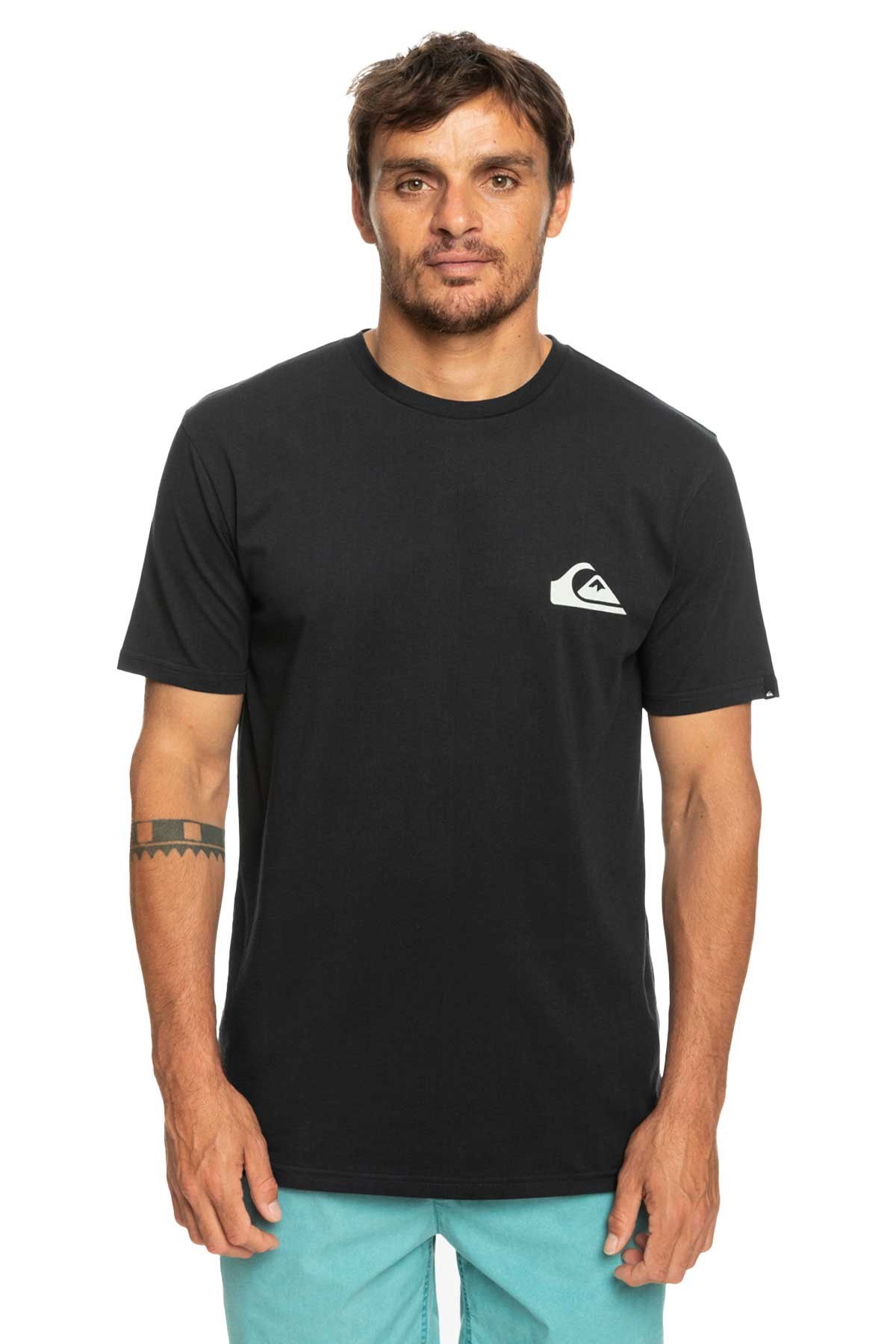 Quiksilver Mwminilogo Erkek Tişört EQYZT07215-KVJ0 Siyah