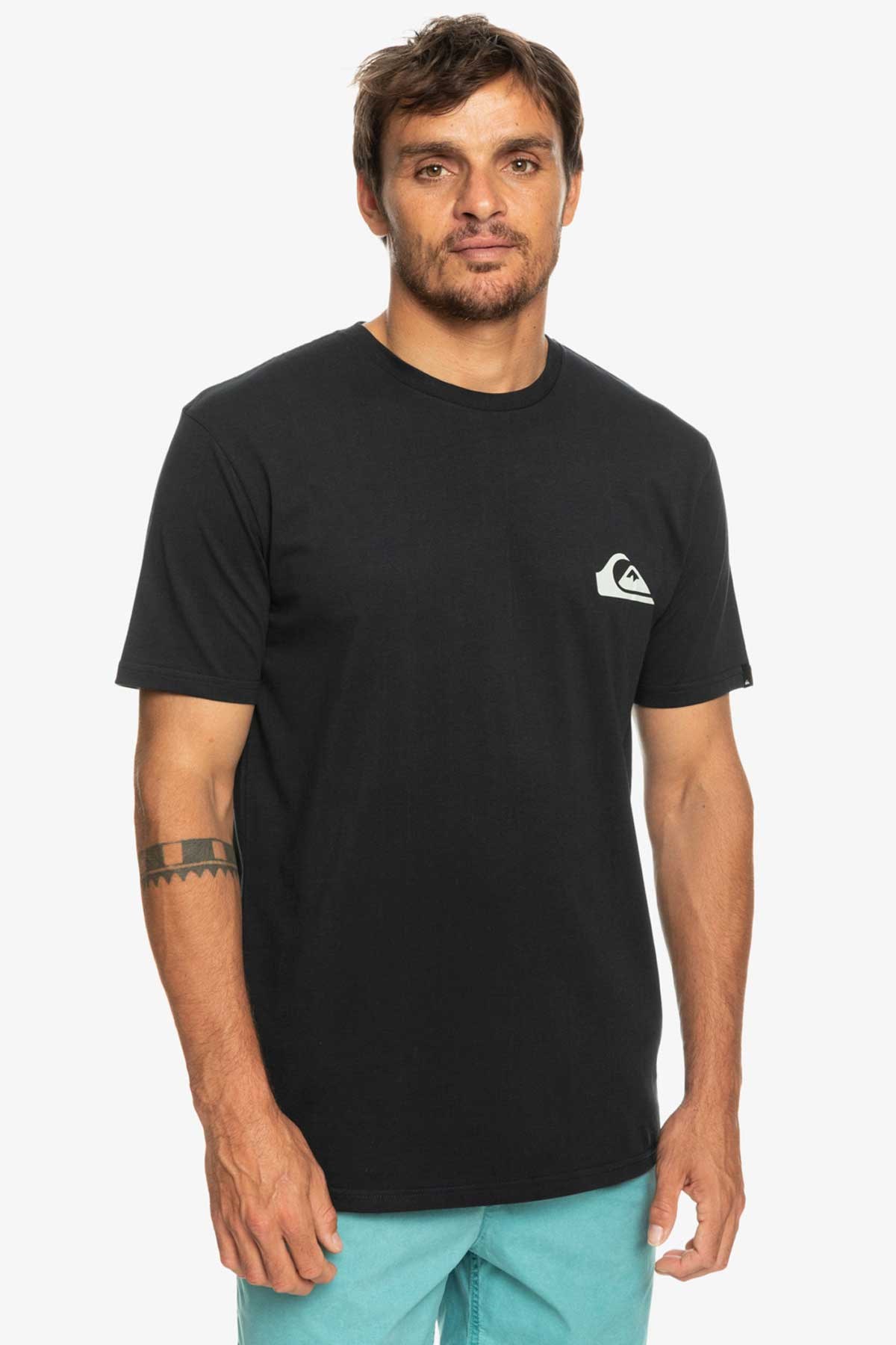 Quiksilver Mwminilogo Erkek Tişört EQYZT07215-KVJ0 Siyah