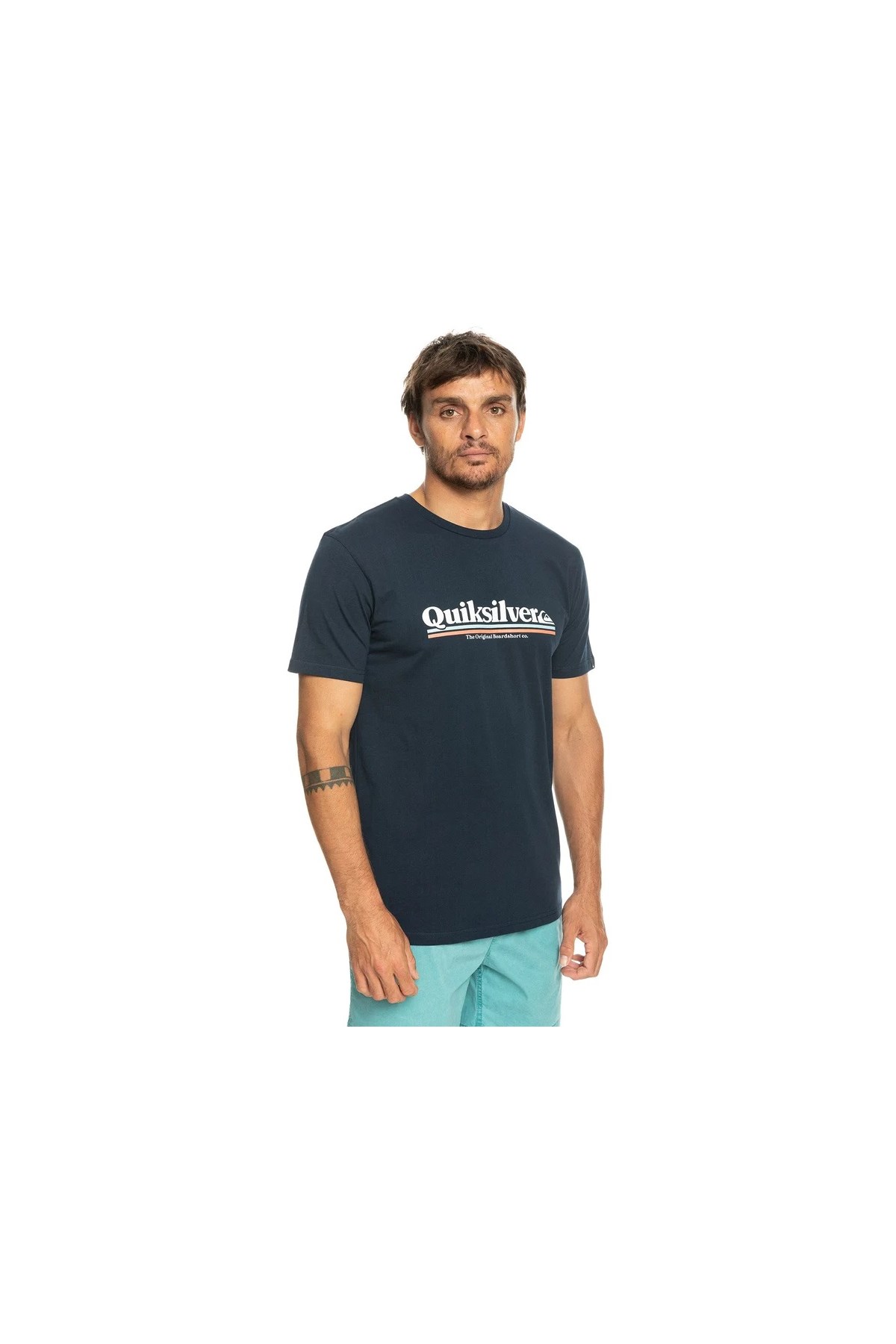 Quiksilver Betweenthelines Erkek Tişört EQYZT07216-BYJ0 Lacivert