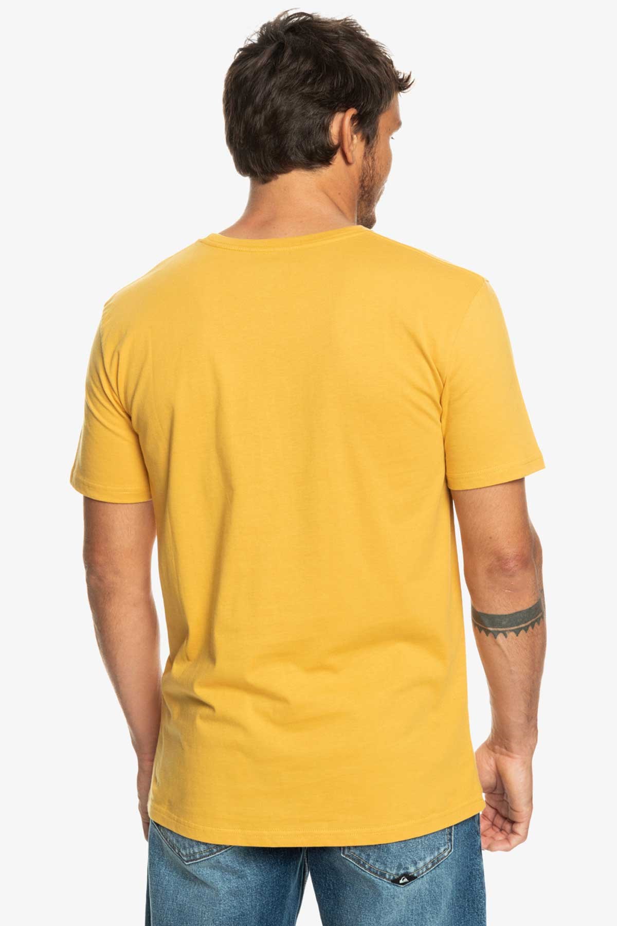Quiksilver Betweenthelines Erkek Tişört EQYZT07216-YKD0 Sarı