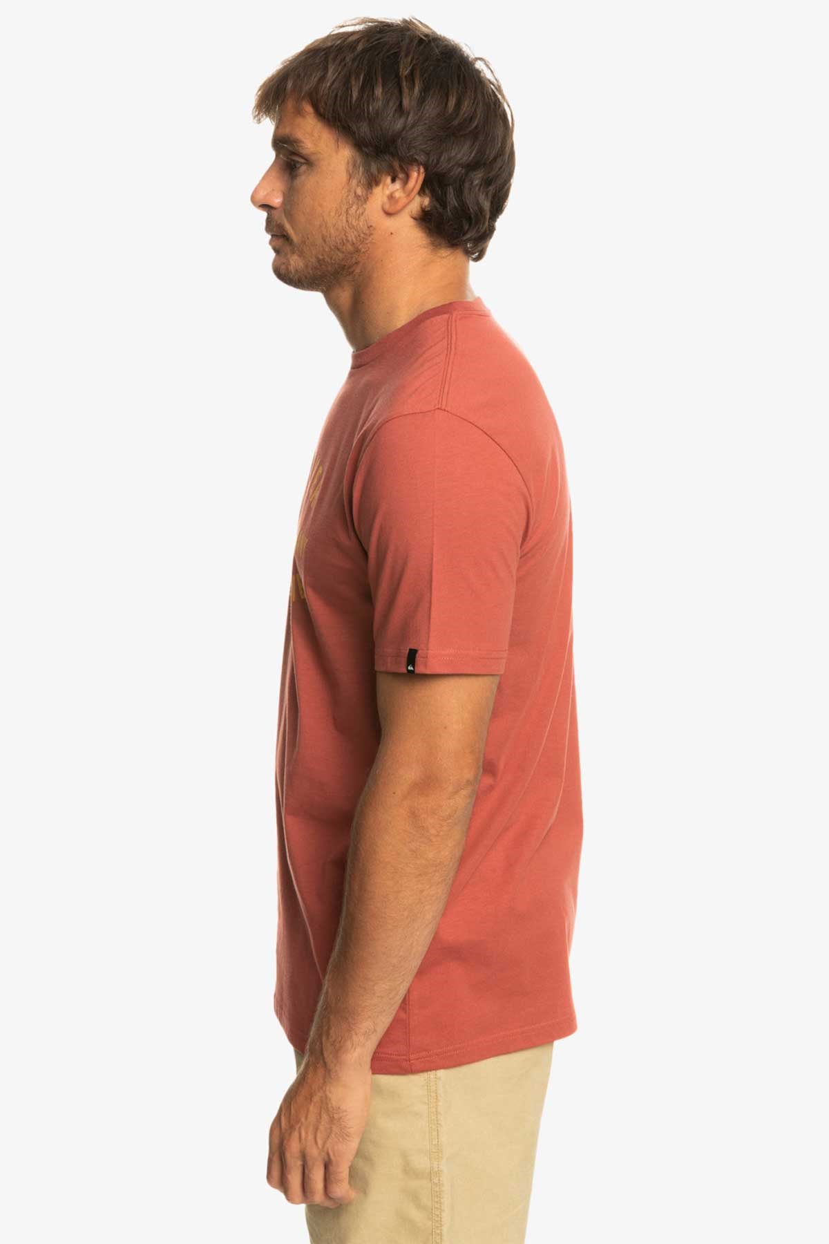 Quiksilver Qssurflockup Erkek Tişört EQYZT07218-MPD0 Kırmızı