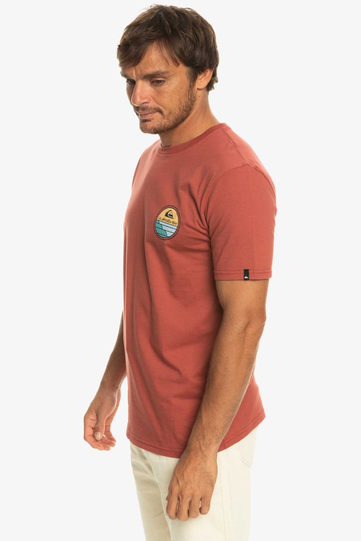 Quiksilver Scenicjourney Erkek Tişört EQYZT07219-MPD0 Kırmızı
