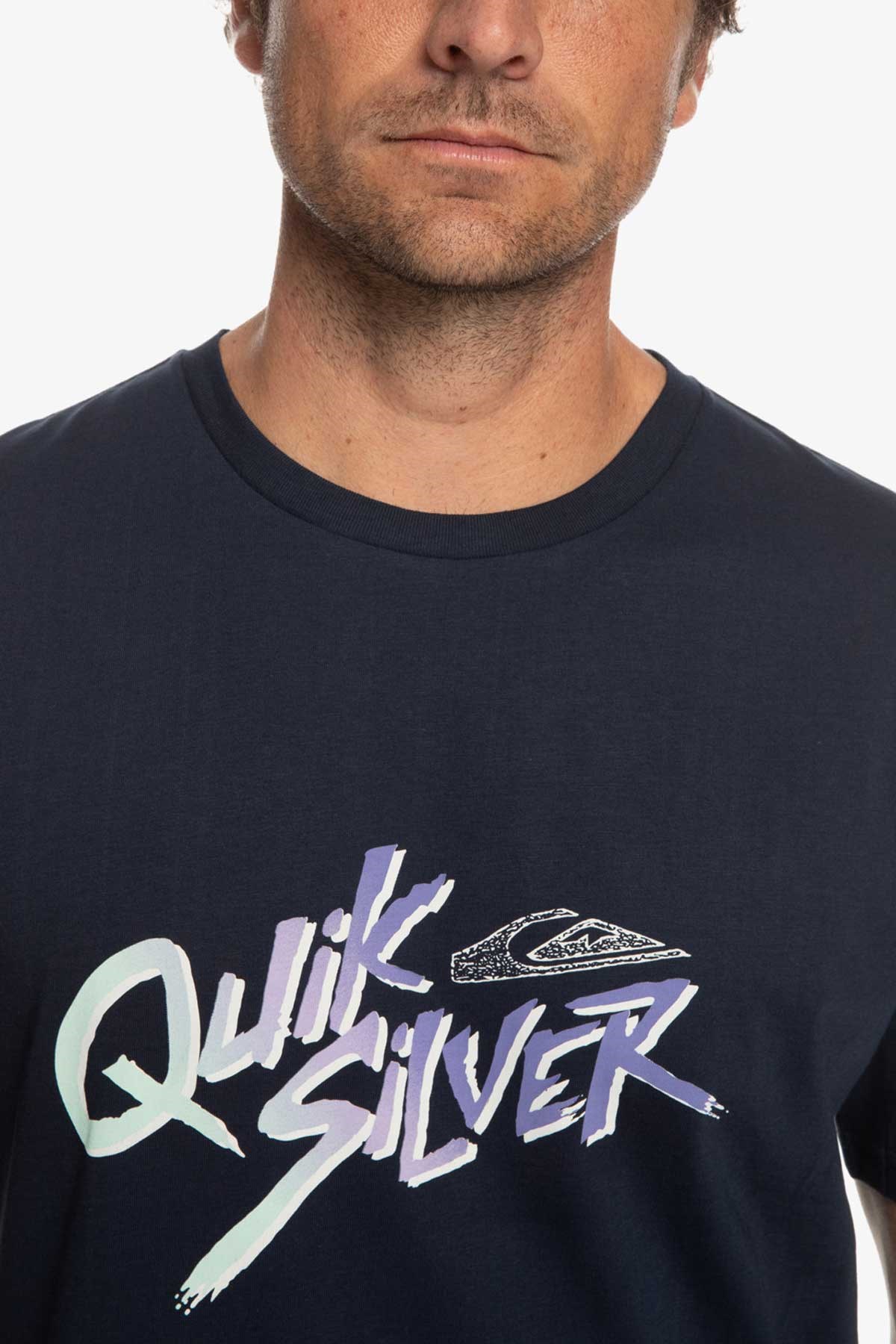 Quiksilver Signaturemove Erkek Tişört EQYZT07223-BYJ0 Lacivert