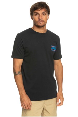 Quiksilver Warpedframes Erkek Tişört EQYZT07224-KVJ0 Siyah