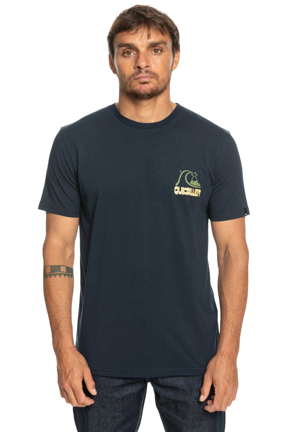 Quiksilver Riseshine Erkek Tişört EQYZT07225-BYJ0 Lacivert