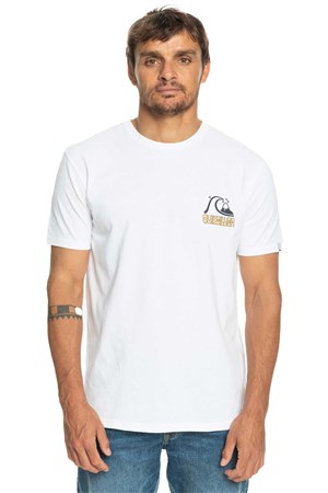 Quiksilver Riseshine Erkek Tişört EQYZT07225-WBB0 Beyaz