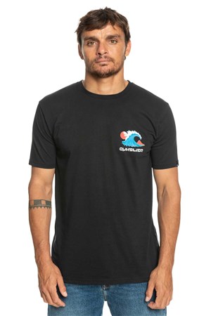 Quiksilver Oceanbed Erkek Tişört EQYZT07230-KVJ0 Siyah