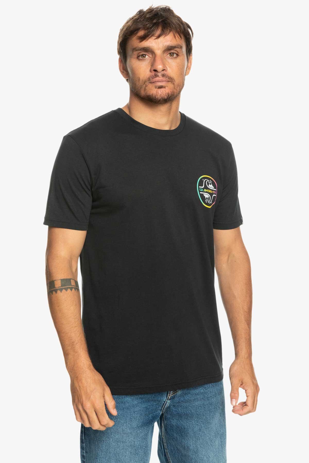 Quiksilver Corebubble Erkek Tişört EQYZT07232-KVJ0 Siyah