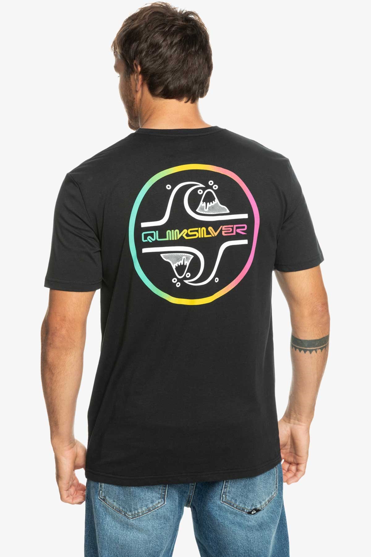 Quiksilver Corebubble Erkek Tişört EQYZT07232-KVJ0 Siyah