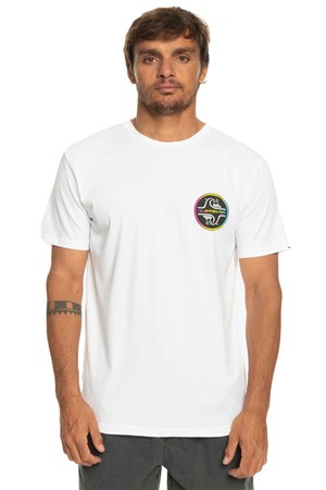 Quiksilver Corebubble Erkek Tişört EQYZT07232-WBB0 Beyaz