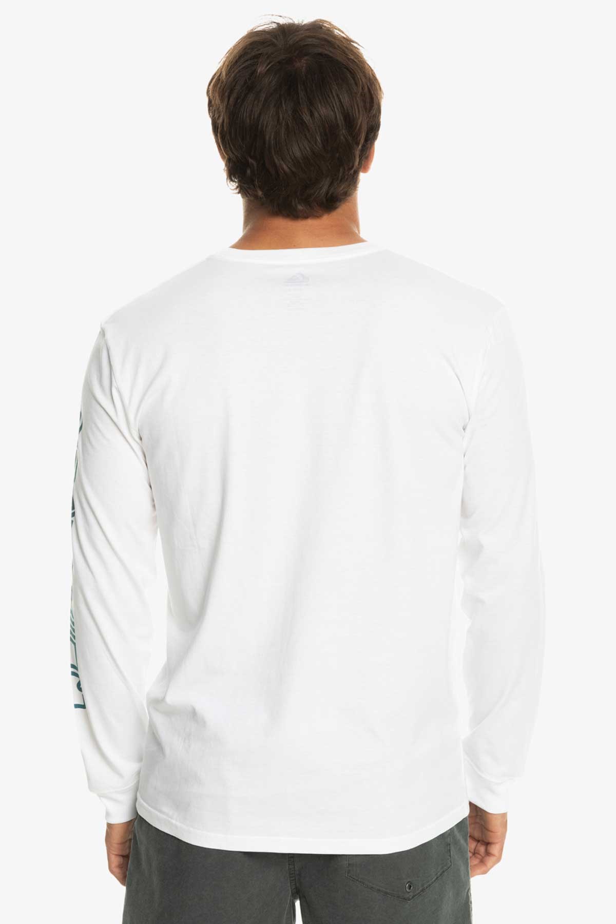 Quiksilver Omnilogo Erkek Tişört EQYZT07233-WBB0 Beyaz
