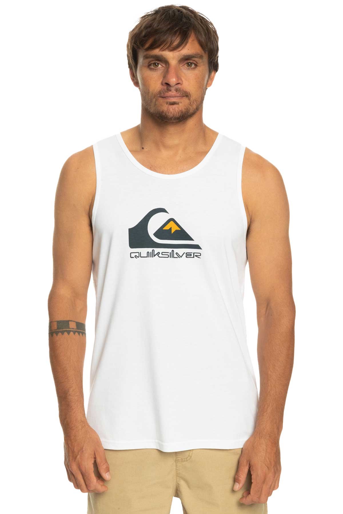 Quiksilver Biglogo Erkek Atlet EQYZT07236-WBB0 Beyaz