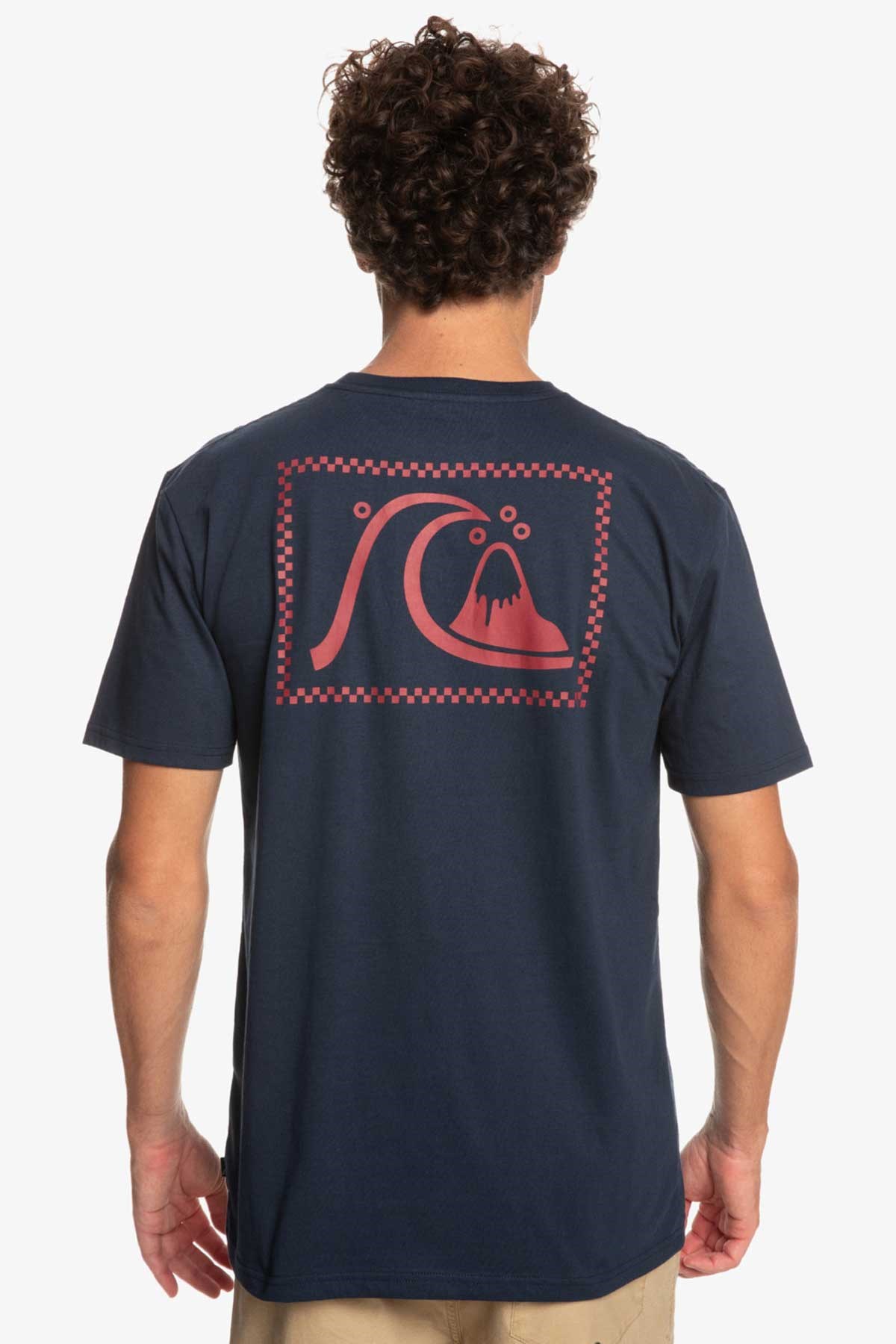Quiksilver Theoriginaltee Erkek Tişört EQYZT07239-BYJ0 Lacivert