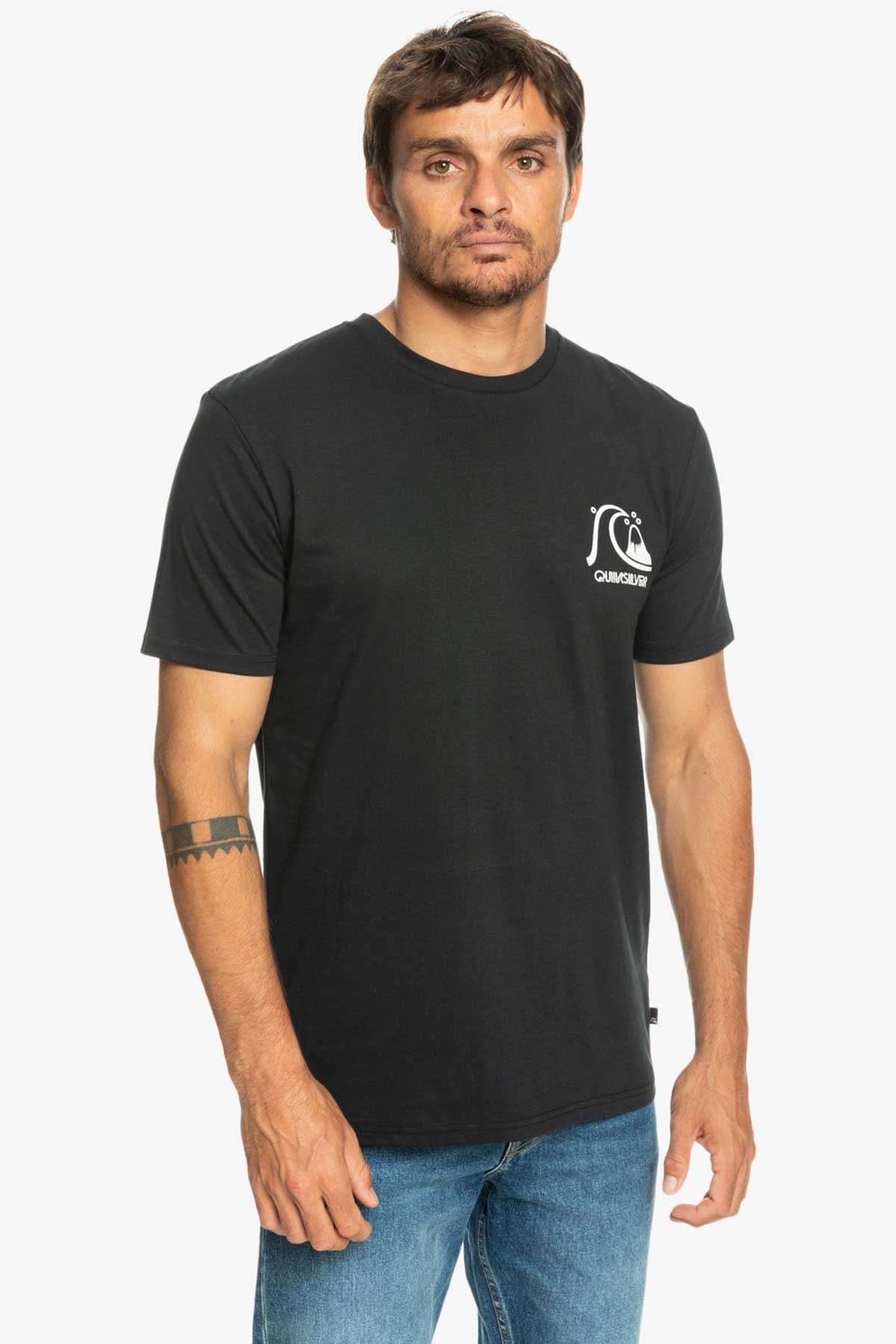 Quiksilver Theoriginaltee Erkek Tişört EQYZT07239-KVJ0 Siyah
