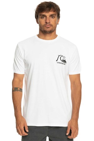 Quiksilver Theoriginaltee Erkek Tişört EQYZT07239-WBB0 Beyaz