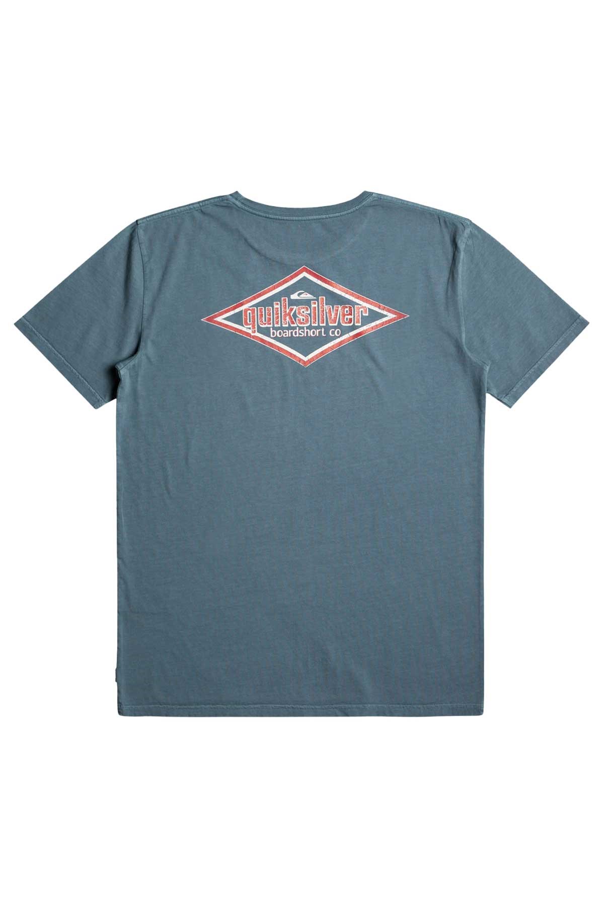 Quiksilver Quikwords Erkek Tişört EQYZT07263-BYG0 Lacivert