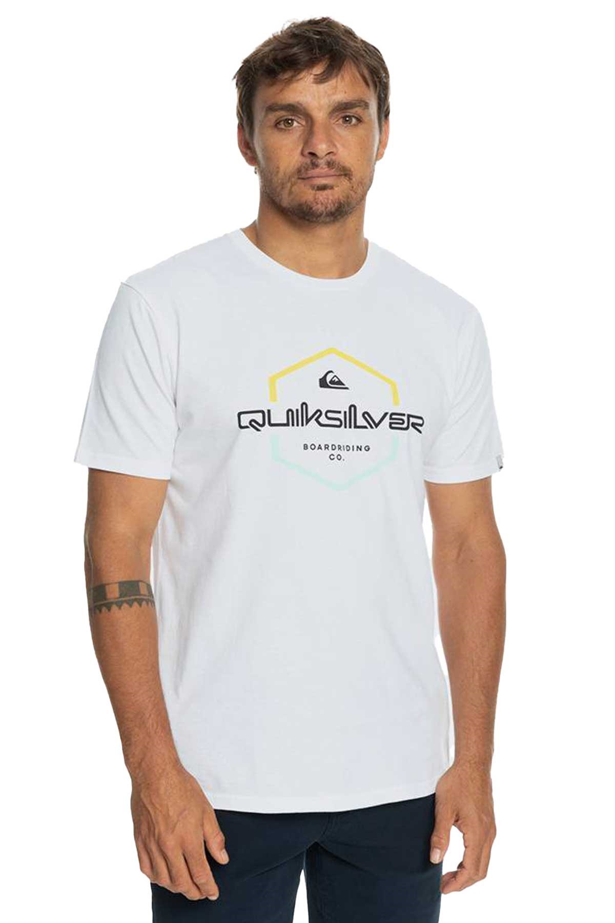 Quiksilver Passthepride Erkek Tişört EQYZT07275-WBB0 Beyaz