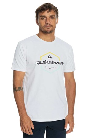 Quiksilver Passthepride Erkek Tişört EQYZT07275-WBB0 Beyaz