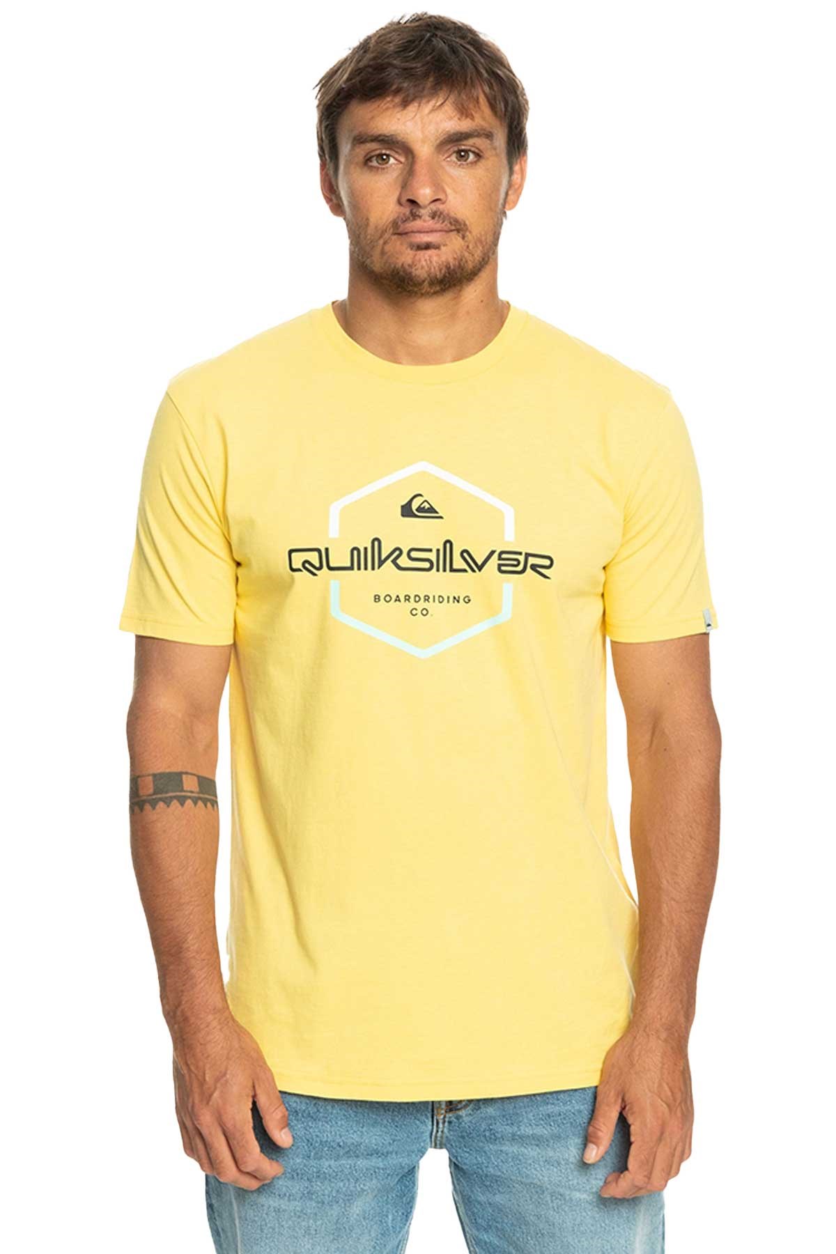 Quiksilver Passthepride Erkek Tişört EQYZT07275-YFB0 Sarı