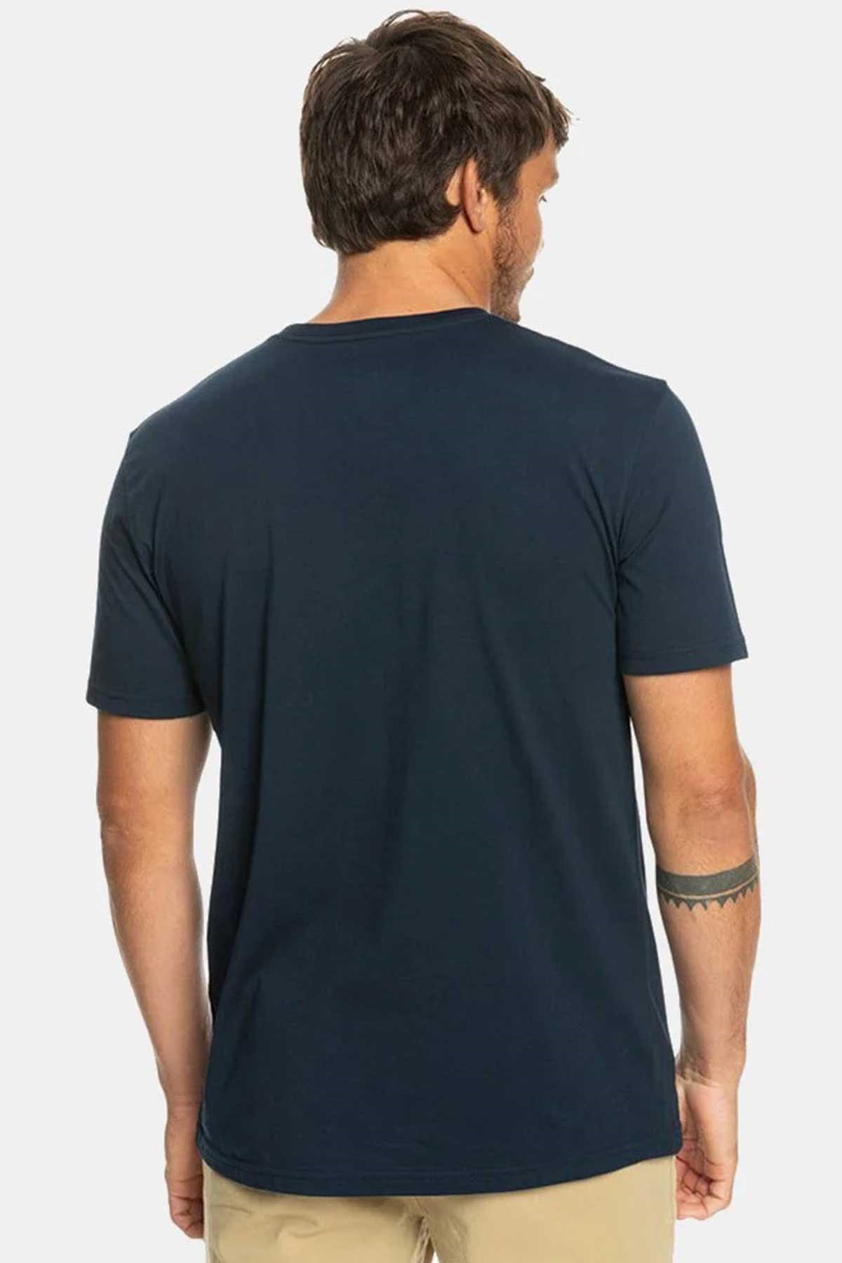 Quiksilver Mixedsignals Erkek Tişört EQYZT07276-BYJ0 Lacivert