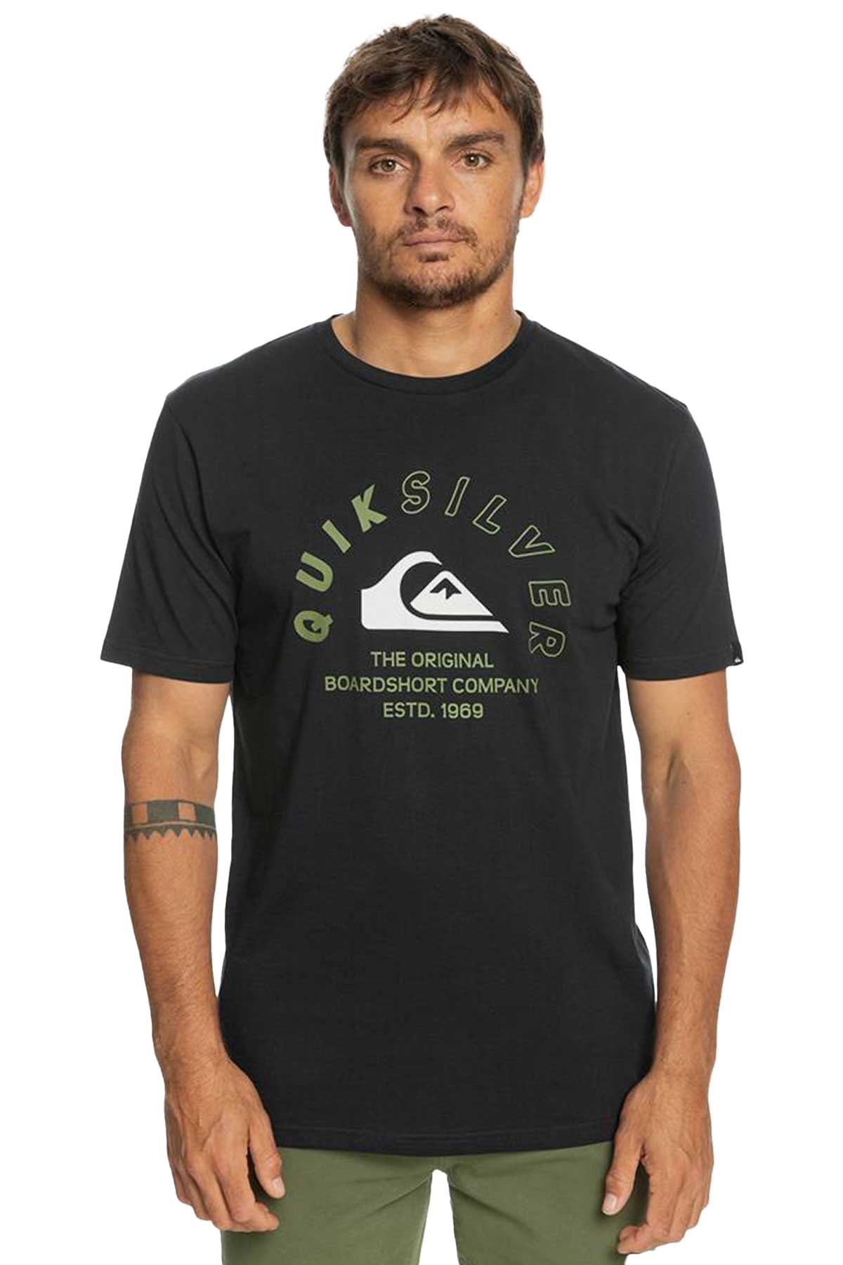 Quiksilver Mixedsignals Erkek Tişört EQYZT07276-KVJ0 Siyah