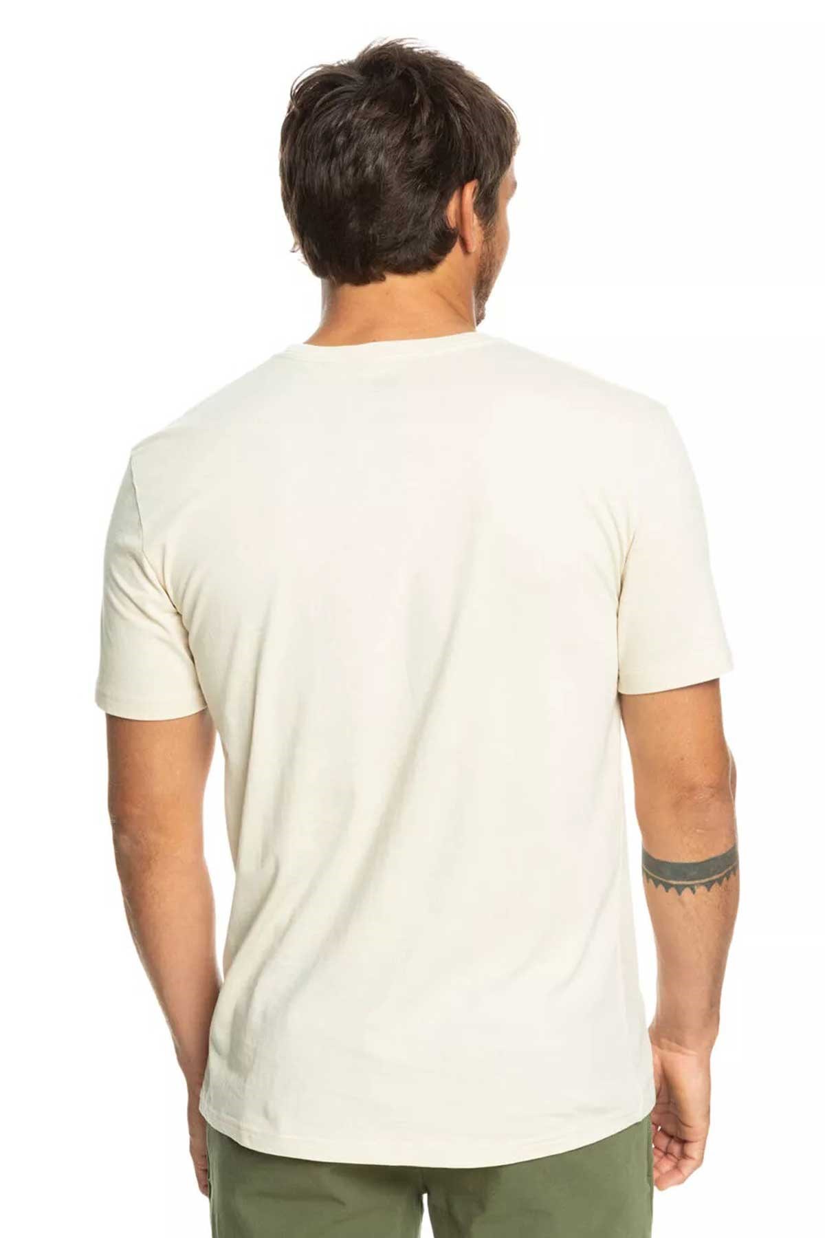 Quiksilver Mixedsignals Erkek Tişört EQYZT07276-WDW0 Krem