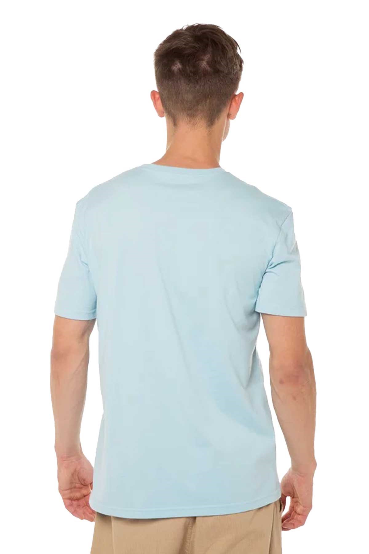 Quiksilver Sunsetwave Erkek Tişört EQYZT07277-BGC0 Mavi