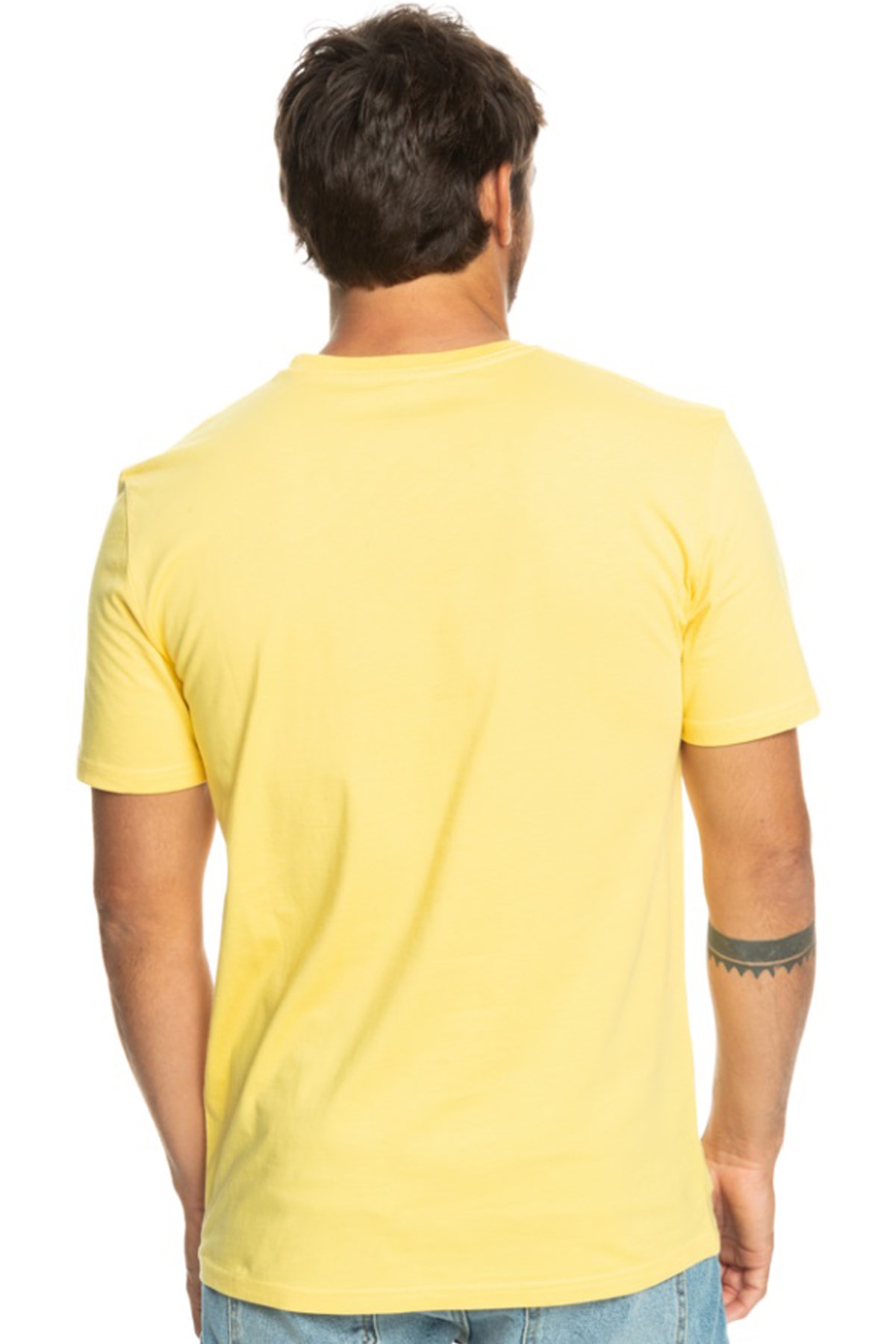 Quiksilver Sunsetwave Erkek Tişört EQYZT07277-YFB0 Sarı